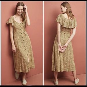 Anthropologie Bolano leopard print dress NWT 22W